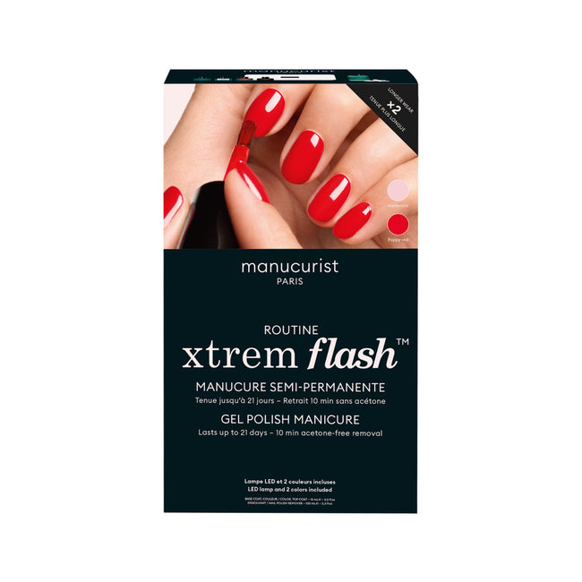 Xtrem Flash - Coffret Routine vernis semi-permanent - Nuoo
