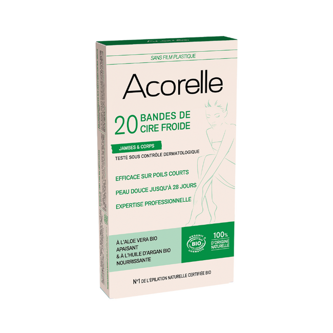 Bandes de Cire Froide Bio - Nuoo