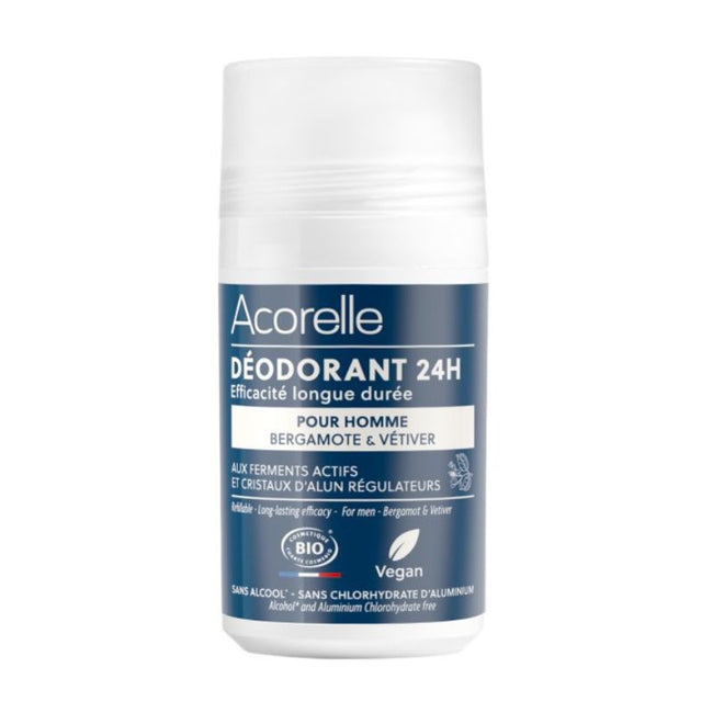 Déodorant Roll-On 24h Bio Hommes - Nuoo