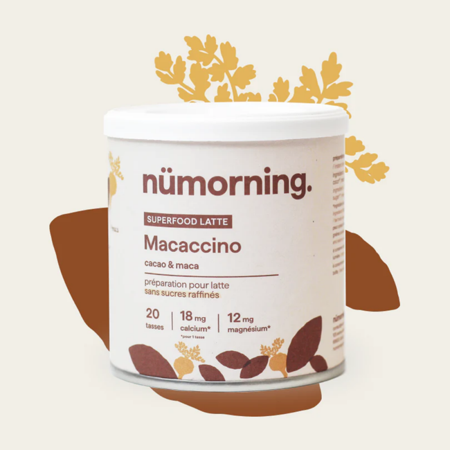 Macaccino - Superfood Latte Cacao + Maca - Nuoo
