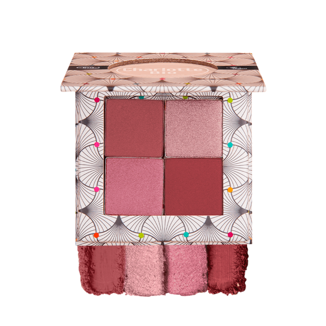Palette 4 Fards à Paupières Bio - Girly - Nuoo