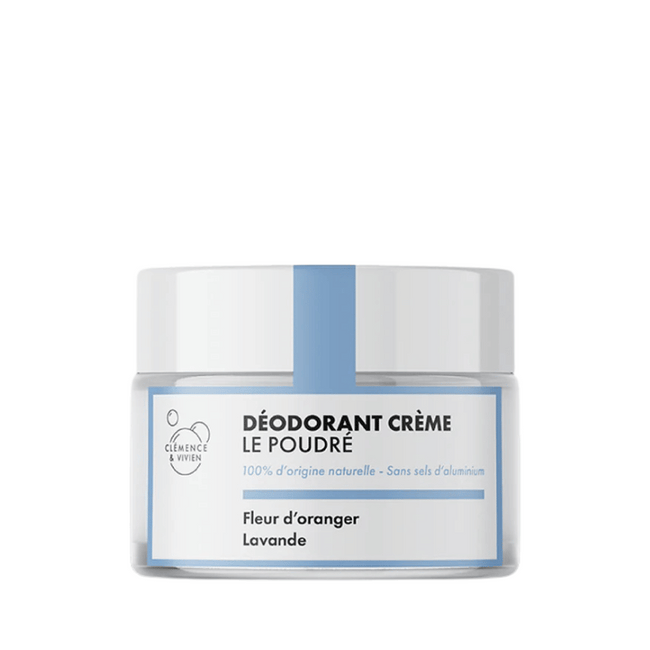 Déodorant Crème Le Poudré - Fleur d'Oranger + Lavande - Nuoo