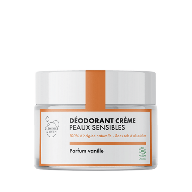Déodorant Crème Peaux Sensibles - Vanille - Nuoo