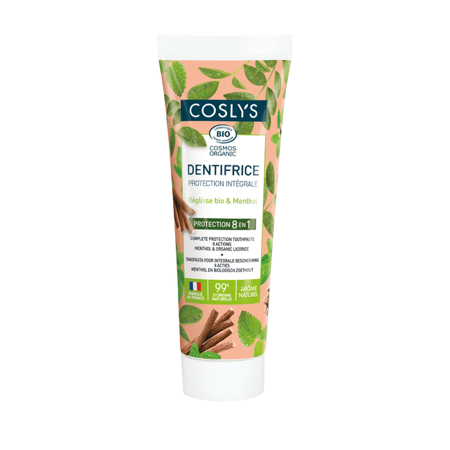 Dentifrice Protection Intégrale Fluor Certifié Bio - Nuoo