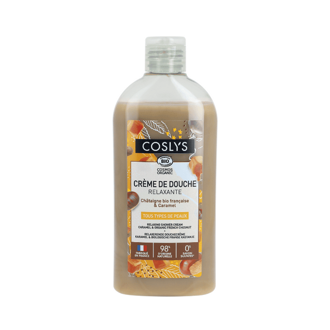 Crème de Douche Relaxante Bio Châtaigne & Caramel - Tous types de peaux - Nuoo