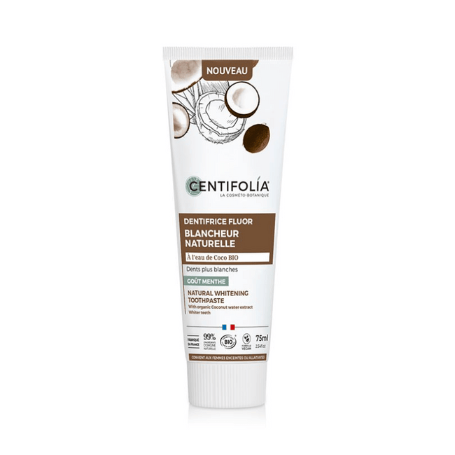 Dentifrice Fluor Blancheur Naturelle - Nuoo