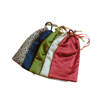 Pochette de voyage 100% pure soie - Rose