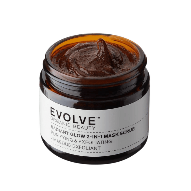 Masque Exfoliant - Radiant Glow 2-in-1 Mask Scrub - Nuoo