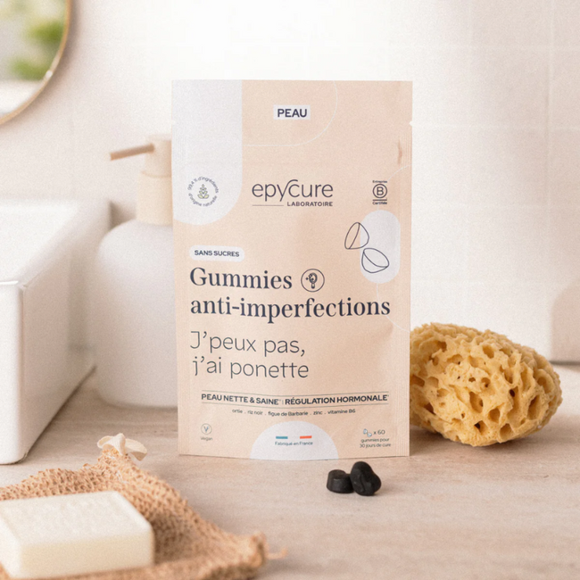 Gummies Anti Imperfections - x60 gummies - 1 mois de cure - Nuoo