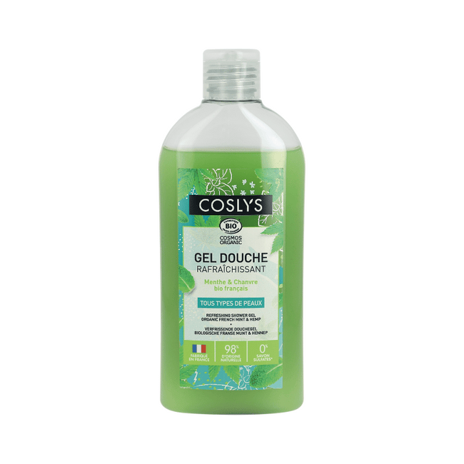 Gel Douche Bio Rafraîchissant Menthe & Chanvre - Nuoo