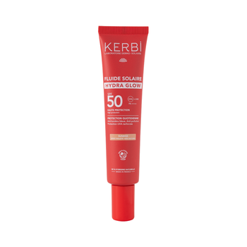 Fluide solaire Glow visage SPF50
