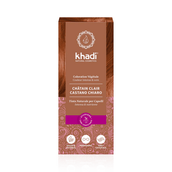 Khadi - Colorations - Teinture aux plantes Châtain clair