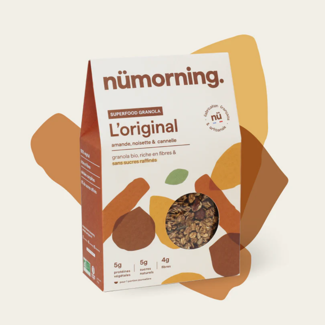 Superfood Granola L'Original - Amandes + Noisettes + Cannelle - Nuoo