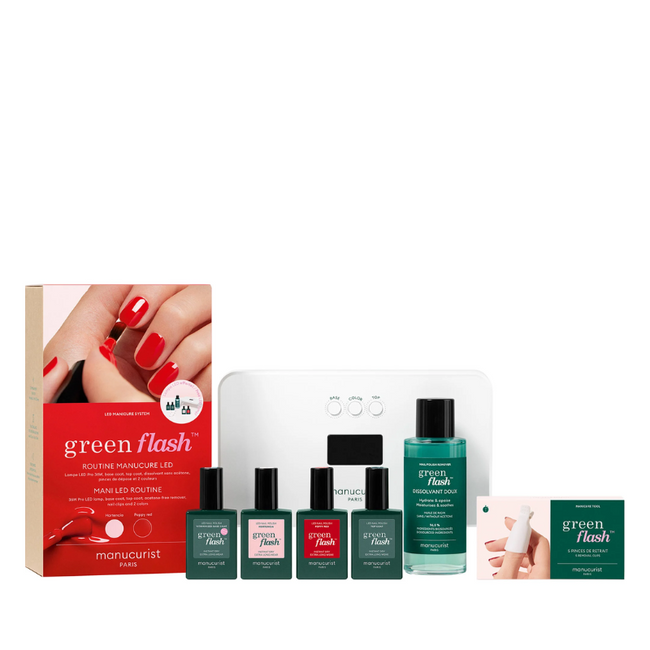Kit pro Green Flash Hortencia & Poppy Red - Nuoo
