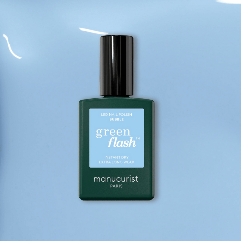 Vernis Green FLASH - Gamme Semi Permanent - Nuoo