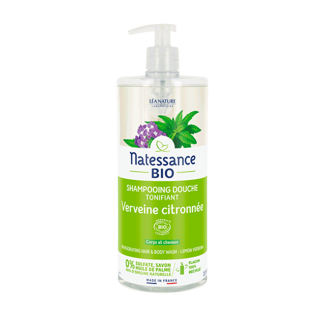 Shampoing Douche Tonifiant Verveine Citronnée - Nuoo