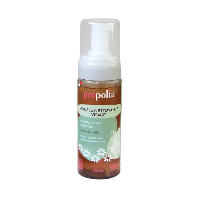 Mousse Nettoyante - Propolis Thé Vert et Aloe Vera - Nuoo