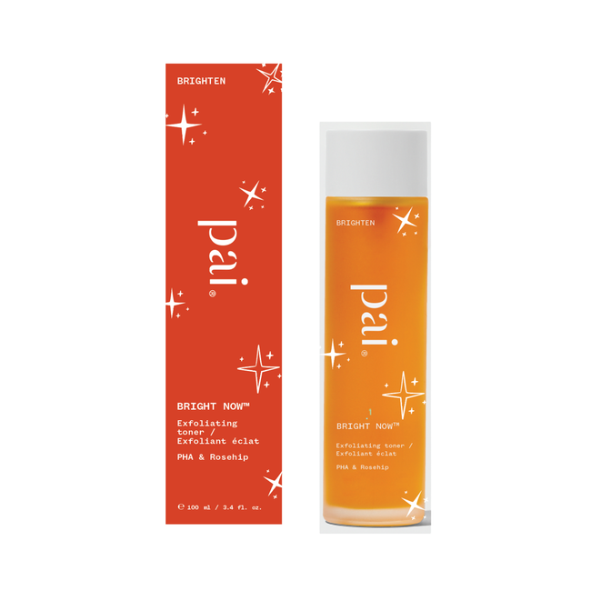 Bright Now PHA & Rosehip Lotion tonique Exfoliante - Nuoo