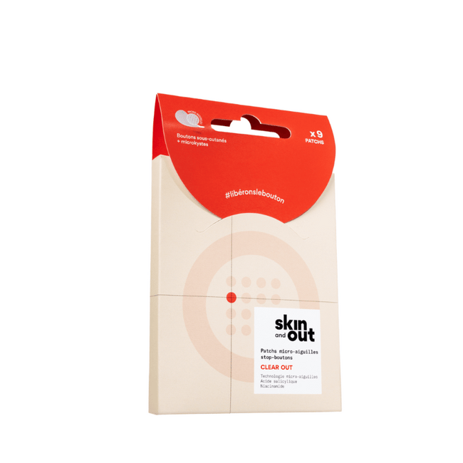 CLEAR OUT - Patchs boutons sous-cutanés micro-aiguilles - Nuoo