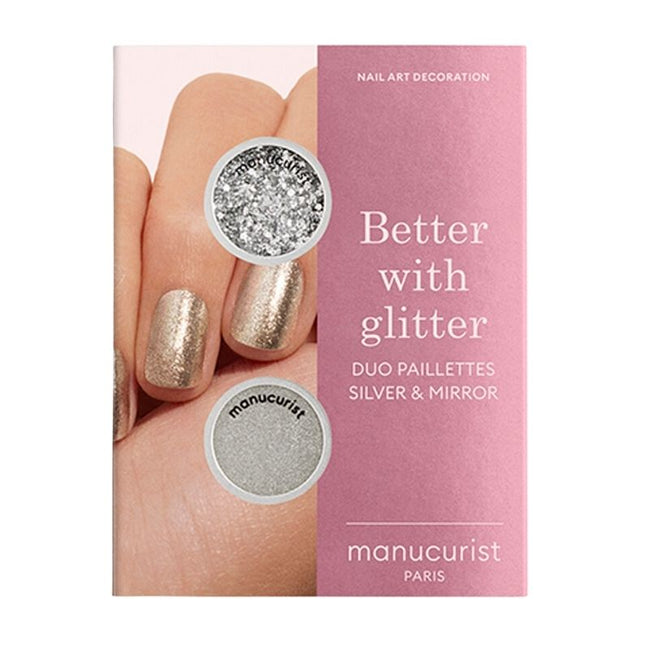 Duo Paillettes et Poudres - Silver - Nuoo