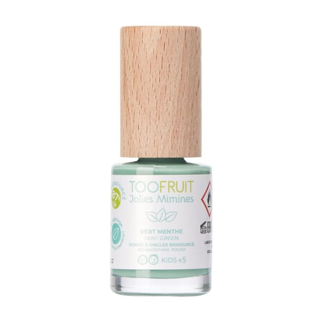 Vernis Naturel Enfant Jolies Minimes - Menthe - Nuoo
