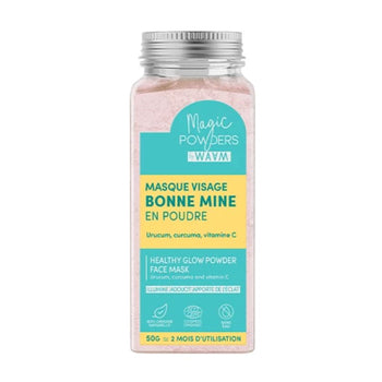 Waam - Masque Visage Bonne Mine en Poudre - Masques visage - Bio - Vegan - Made in France