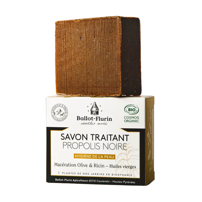 Savon Traitant à la Propolis noire - Nuoo
