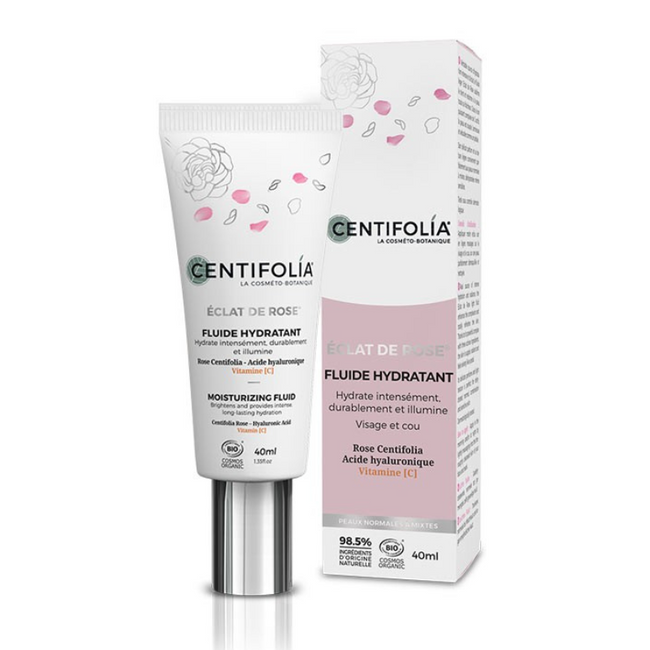 Fluide Hydratant Éclat de Rose - Nuoo