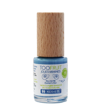 Toofruit - Soins corps enfant - Vernis naturel enfant myrtille - Jolies Mimines