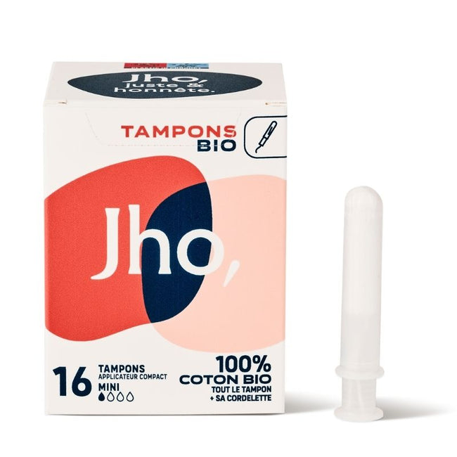 Tampons avec Applicateur Compact – Mini Bio - Nuoo