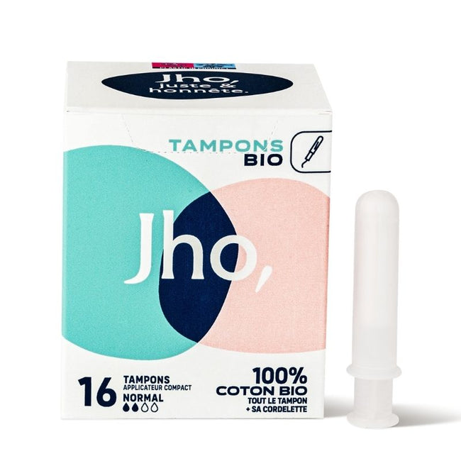 Tampons avec Applicateur Compact – Normal Bio - Nuoo