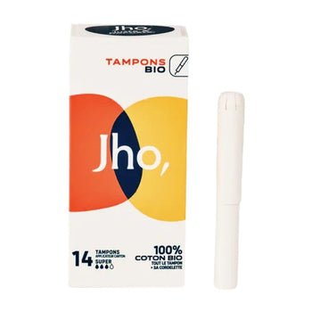 Jho - Protections féminines - Tampons bio avec applicateur super