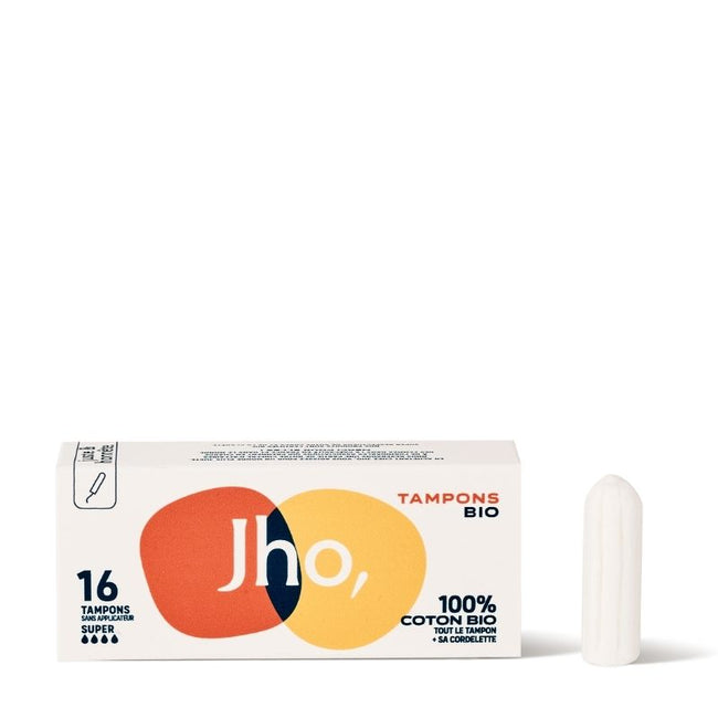 Tampons super sans applicateur Bio - Nuoo