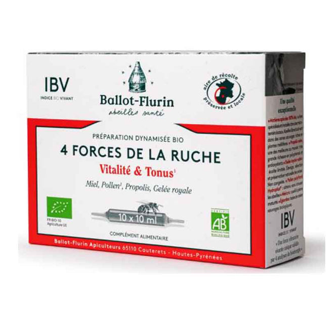 Préparation Dynamisée Bio 4 Forces de La Ruche - Nuoo