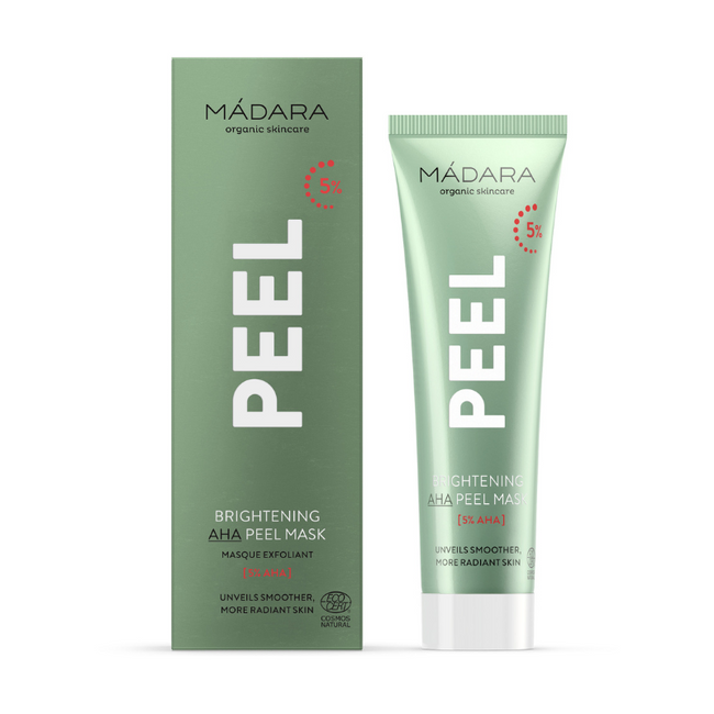 Masque peeling éclat aux AHA bio - Nuoo