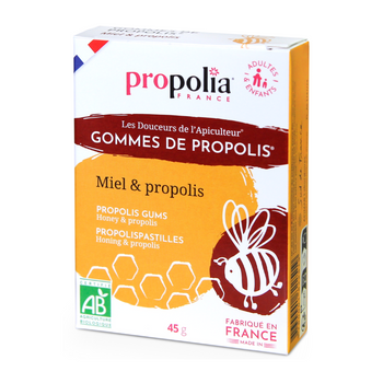 Gommes Miel et Propolis