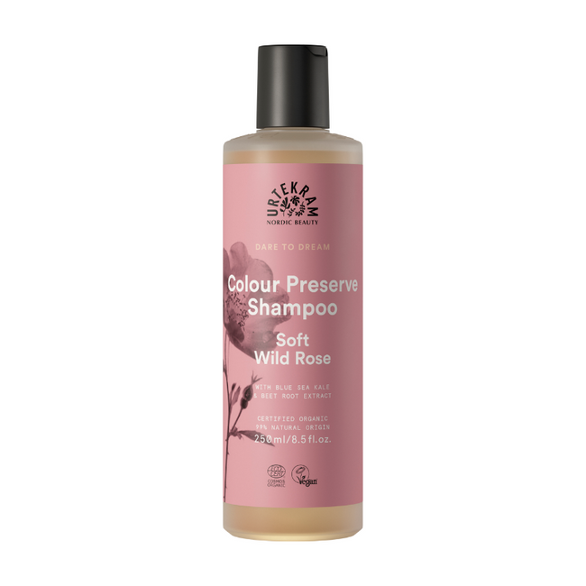 Shampoing Cheveux Colorés - Rose Sauvage - Nuoo