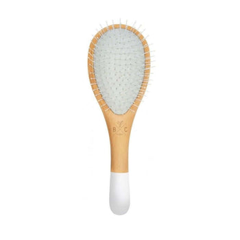 Bachca - Brosses à cheveux - Brosse en bois démêlante - Picots nylon