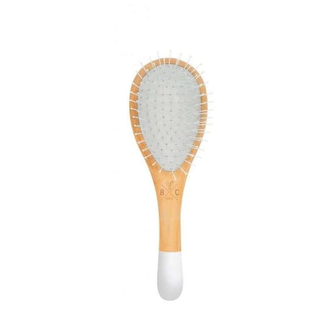 Brosse en bois démêlante petit modèle - Picots souples - Nuoo