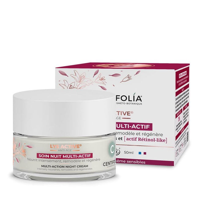 Soin de Nuit Multi-actif - Lys Active - Nuoo