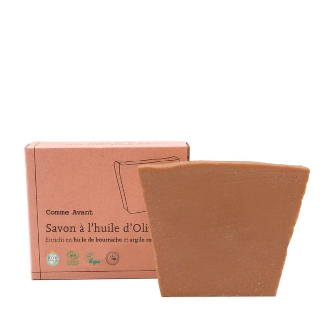 Savon Naturel - Bourrache & Argile Rouge - Nuoo