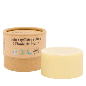 Comme Avant - Soin Capillaire Solide à l'Huile de Prune - Soin cheveux - Vegan - Bio