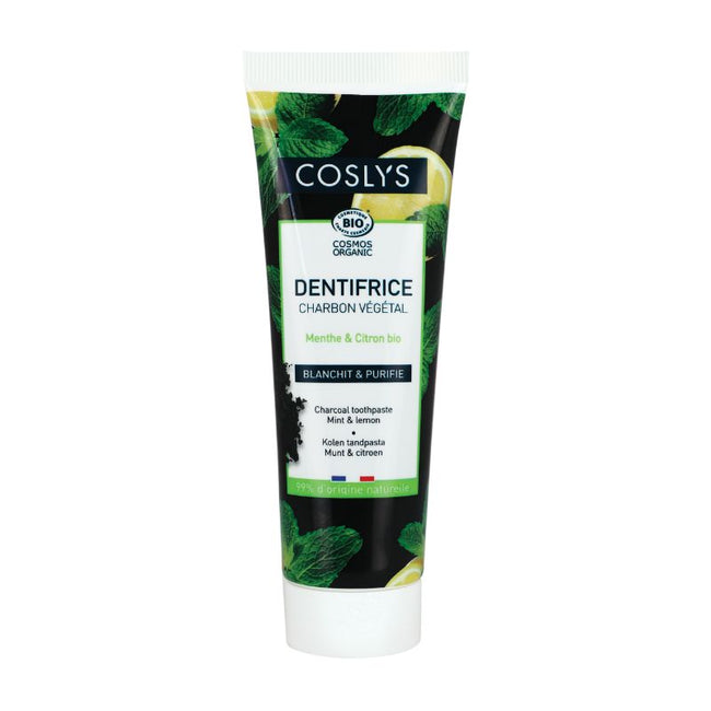 Dentifrice Charbon Menthe-Citron - Nuoo