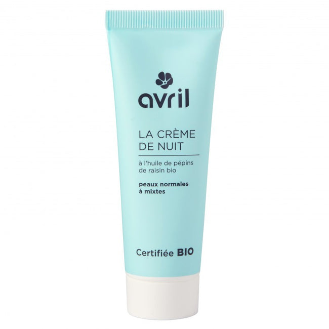 Crème de Nuit bio - Peaux normales à mixtes - Nuoo