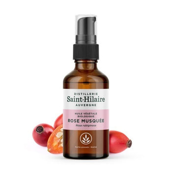 Distillerie Saint Hilaire - Huile Végétale de Rose Musquée - Huile végétale bio