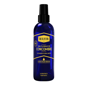 Eau Florale de Concombre - Hydrolat & Tonique - Waam