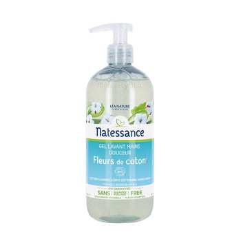Gel lavant main douceur fleur de coton - Natessance - Gels lavants mains