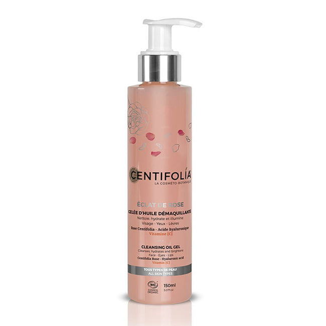Gelée d'Huile Démaquillante Éclat de Rose - Nuoo