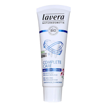 Lavera - Dentifrices - Dentifrice Complete Care sans fluor à l'échinacée bio et au calcium