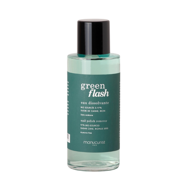 Eau dissolvante Green FLASH - Gamme semi-permanent - Nuoo